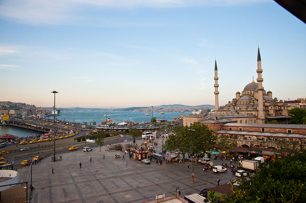 Istanbul - Ägyptischer Basar und Neue Moschee